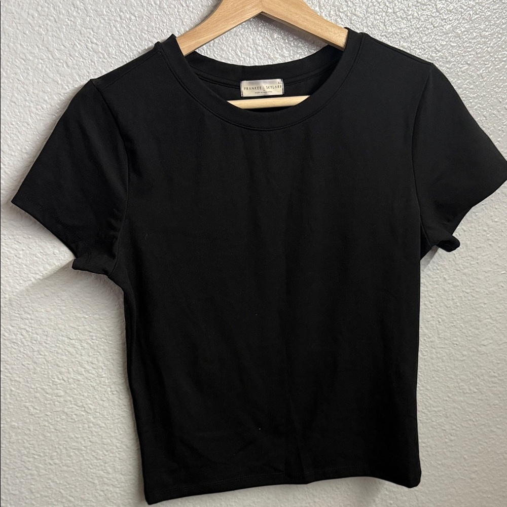 Black Short Sleeve Tee